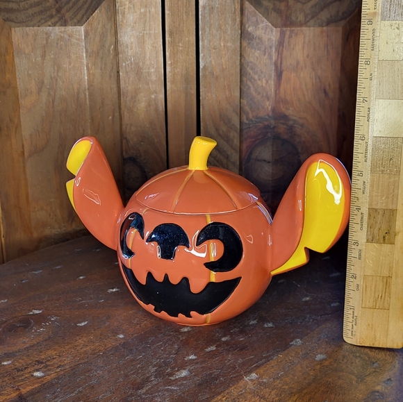 Stitch Pumpkin Candy Dish - Picture 4 of 12